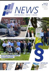 HDV News Nr. 112 erschienen im Herbst 2022